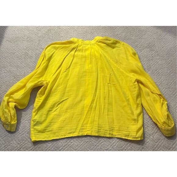 NWT MOTHER THE SUNBURST BLOUSE - Picture 7 of 9